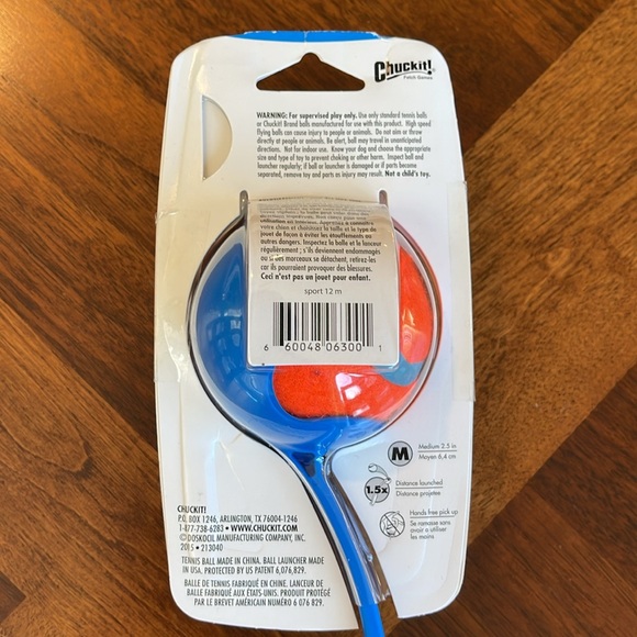 NEW NEVER USED - CHUCKIT! SPORT 12M DOG BALL LAUNCHER - GREAT DOG TOY! - Picture 4 of 7